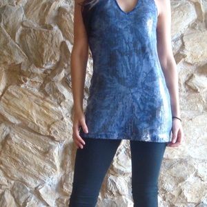 INC Long tank top sequins